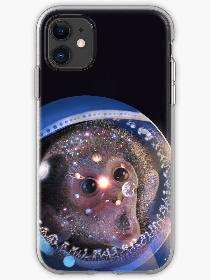 Awe Space Monkey Phone or Tablet Soft Cases